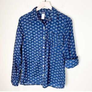 Patagonia Brookgreen Button Up Shirt- Navy blue